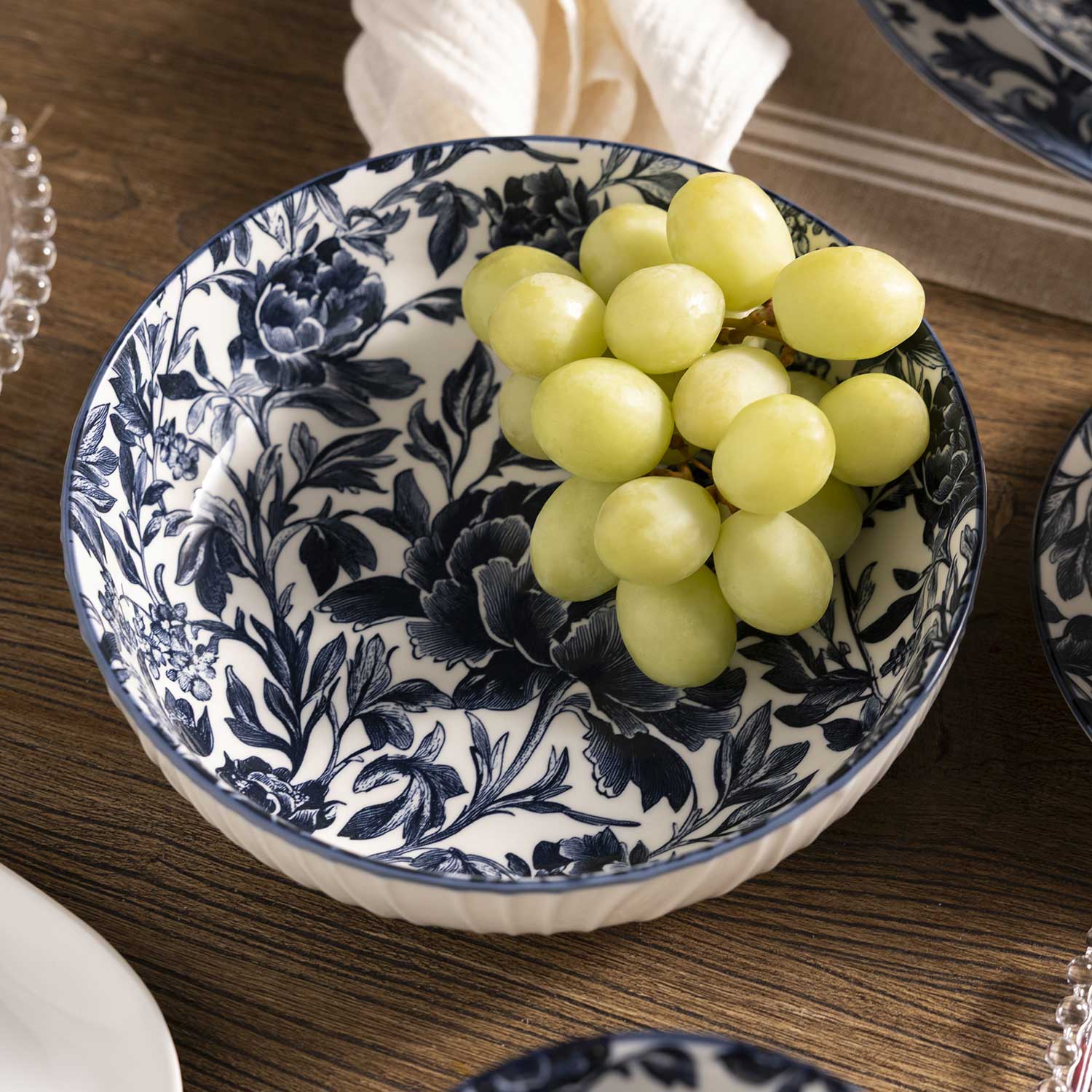 Tazón jardín índigo 20cm - Ambiente Gourmet México