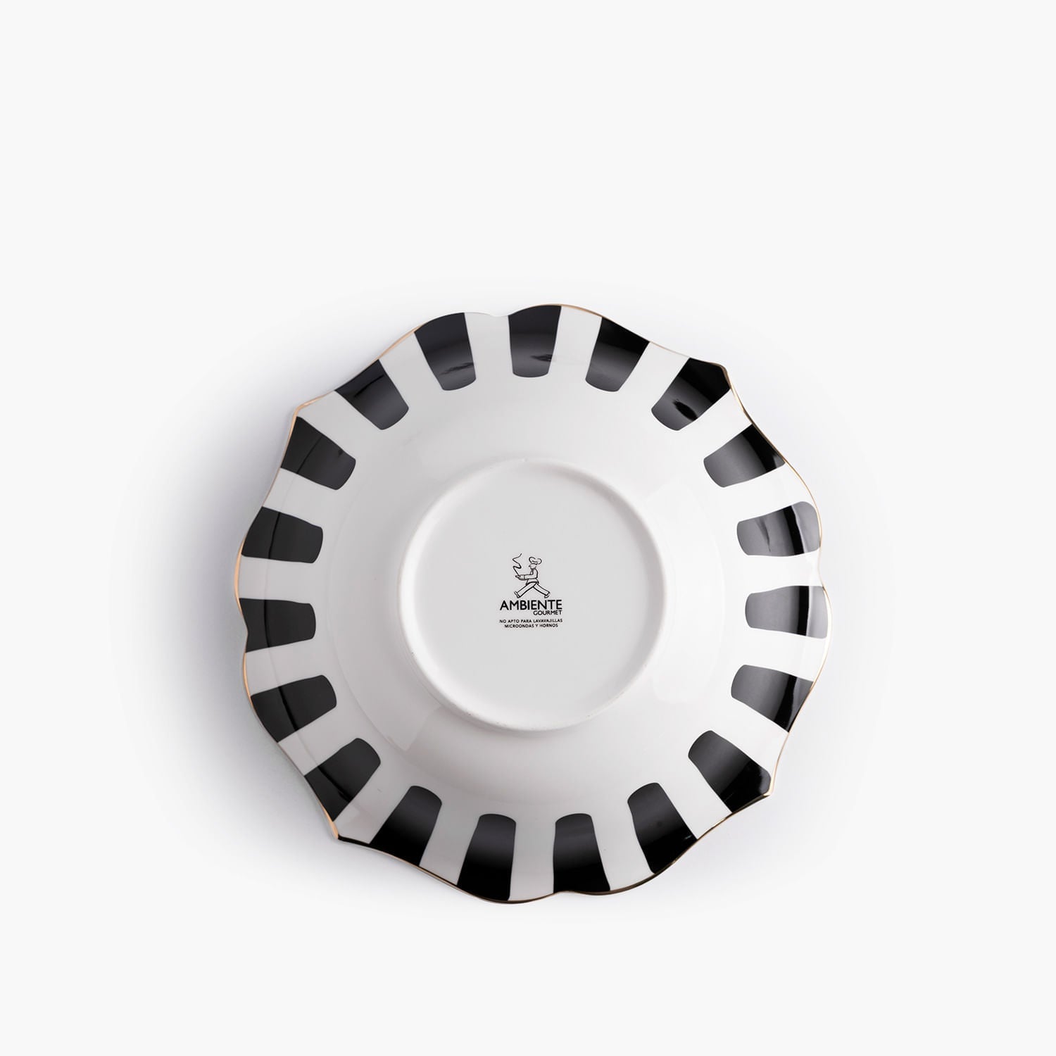 Tazon Para Servir Contraste 23Cm - Ambiente Gourmet México