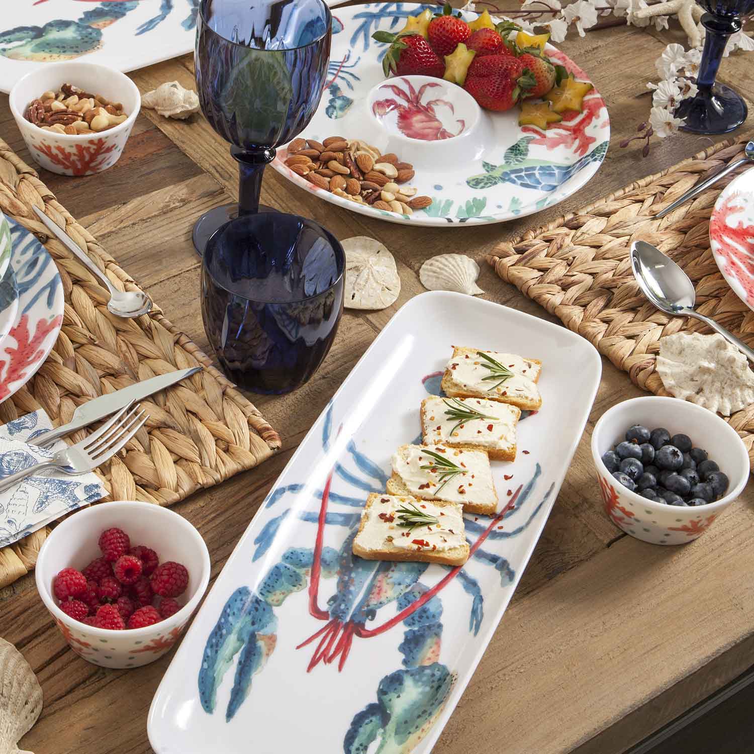 Tazon pequeno corales 10cm - Ambiente Gourmet México