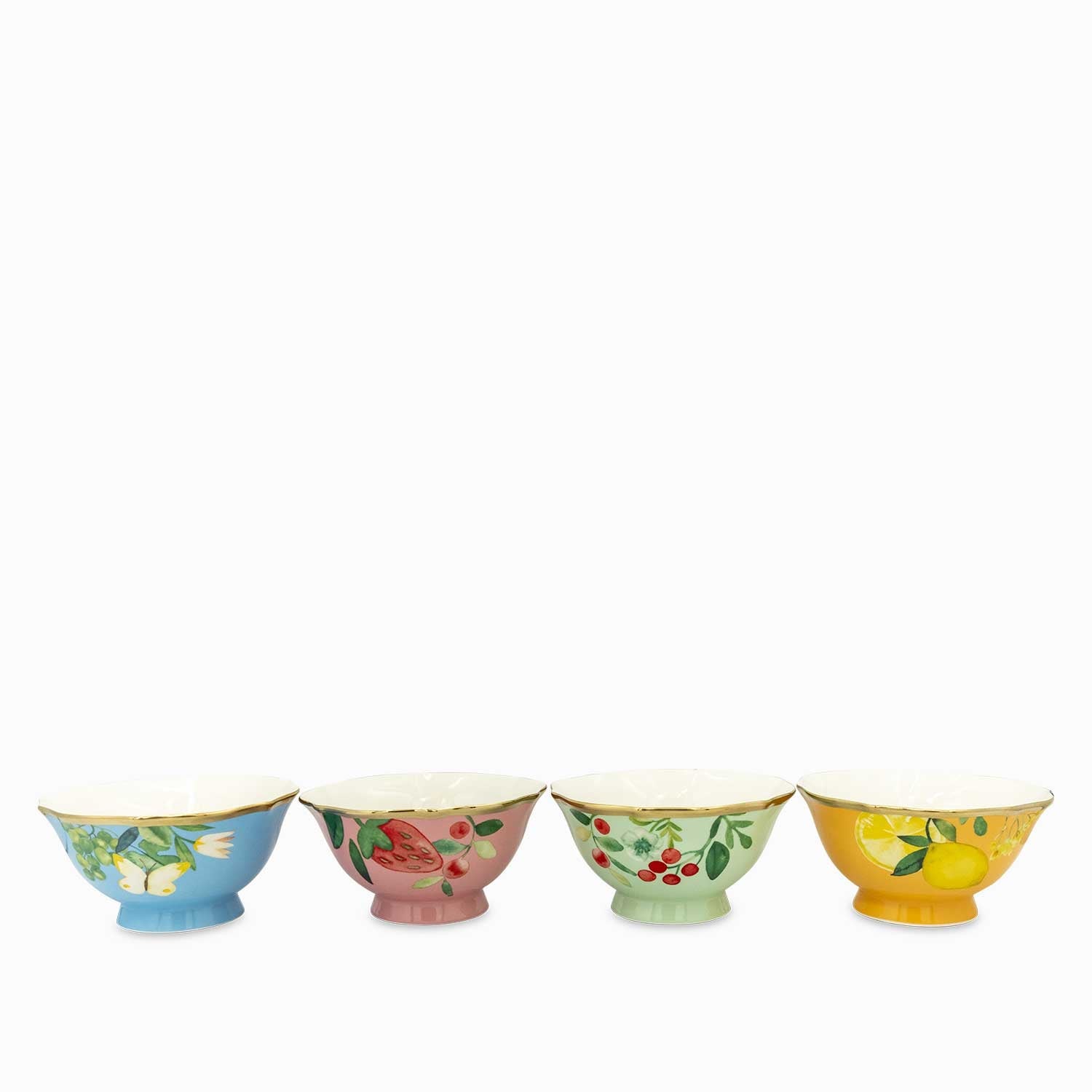 Tazón sopa Frutal 600ml setx4