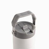 Termo doble pared con pitillo blanco 500ml - Ambiente Gourmet México