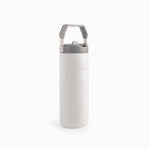 Termo doble pared con pitillo blanco 500ml - Ambiente Gourmet México