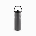 Termo doble pared con pitillo gris 500ml - Ambiente Gourmet México