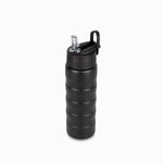 Termo doble pared con pitillo negro mate - Ambiente Gourmet México