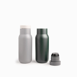 Termo Doble Pared Gris Humo 350Ml - Ambiente Gourmet México