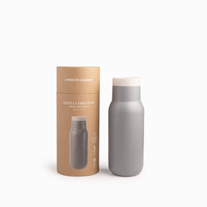 Termo Doble Pared Gris Humo 350Ml - Ambiente Gourmet México