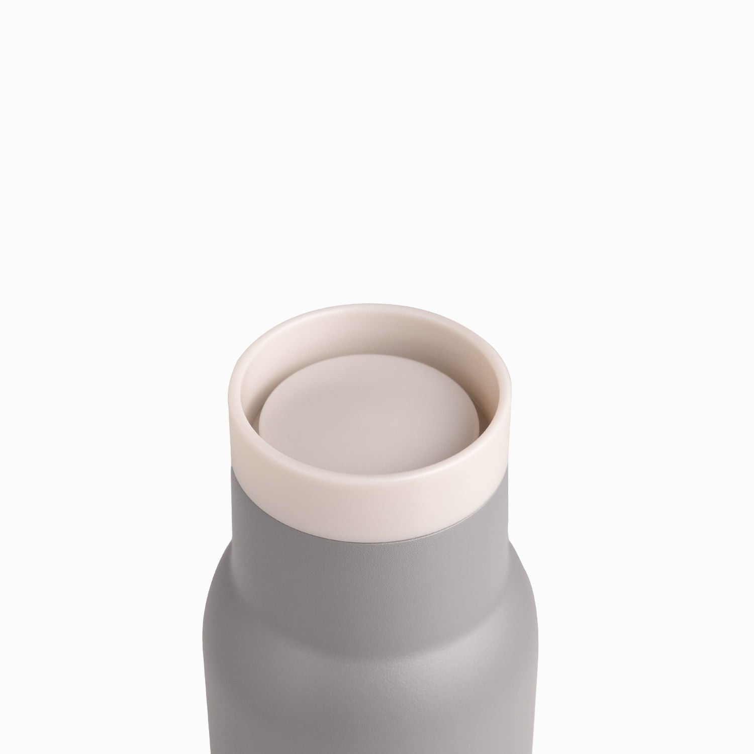 Termo Doble Pared Gris Humo 350Ml - Ambiente Gourmet México