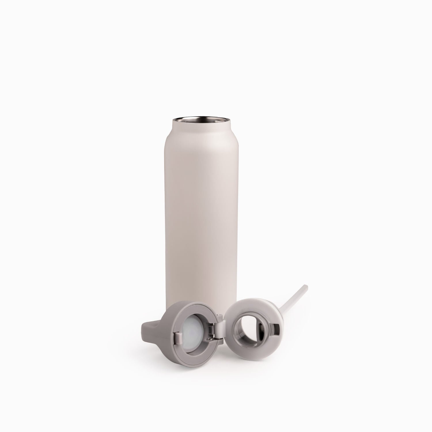 Termo Doble Pared Gris Humo 680Ml - Ambiente Gourmet México