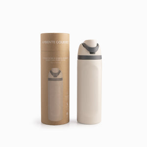 Termo doble pared marfil 750ml - Ambiente Gourmet México