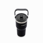 Termo doble pared negro con manija 600ml - Ambiente Gourmet México