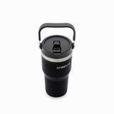 Termo doble pared negro con manija 600ml - Ambiente Gourmet México