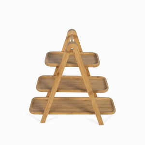 Torre en bambu tres niveles - Ambiente Gourmet México