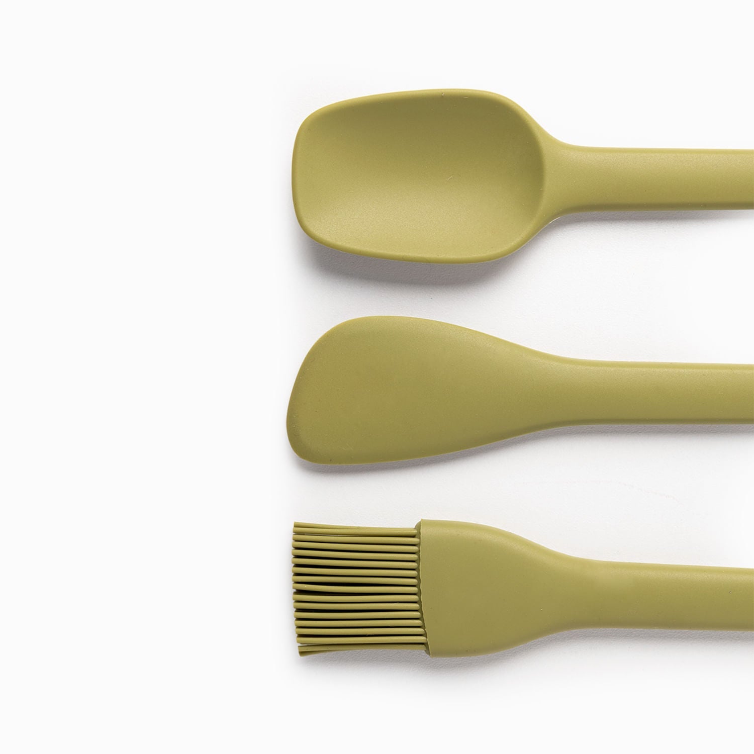 Utensilios Mini Silicona Verde Set X3 - Ambiente Gourmet México