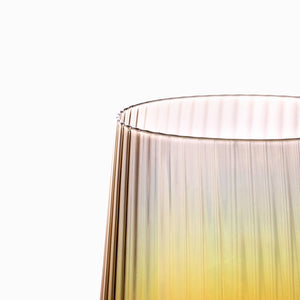 Vaso ambar tornasol setx2 - Ambiente Gourmet México