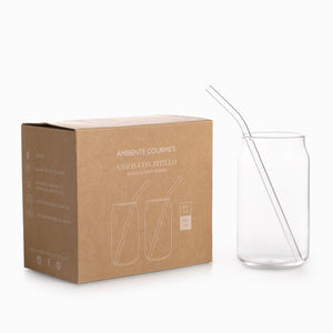 Vaso Con Pitillo Setx2 - Ambiente Gourmet México
