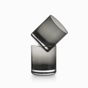Vaso corto gris set x 2 - Ambiente Gourmet México