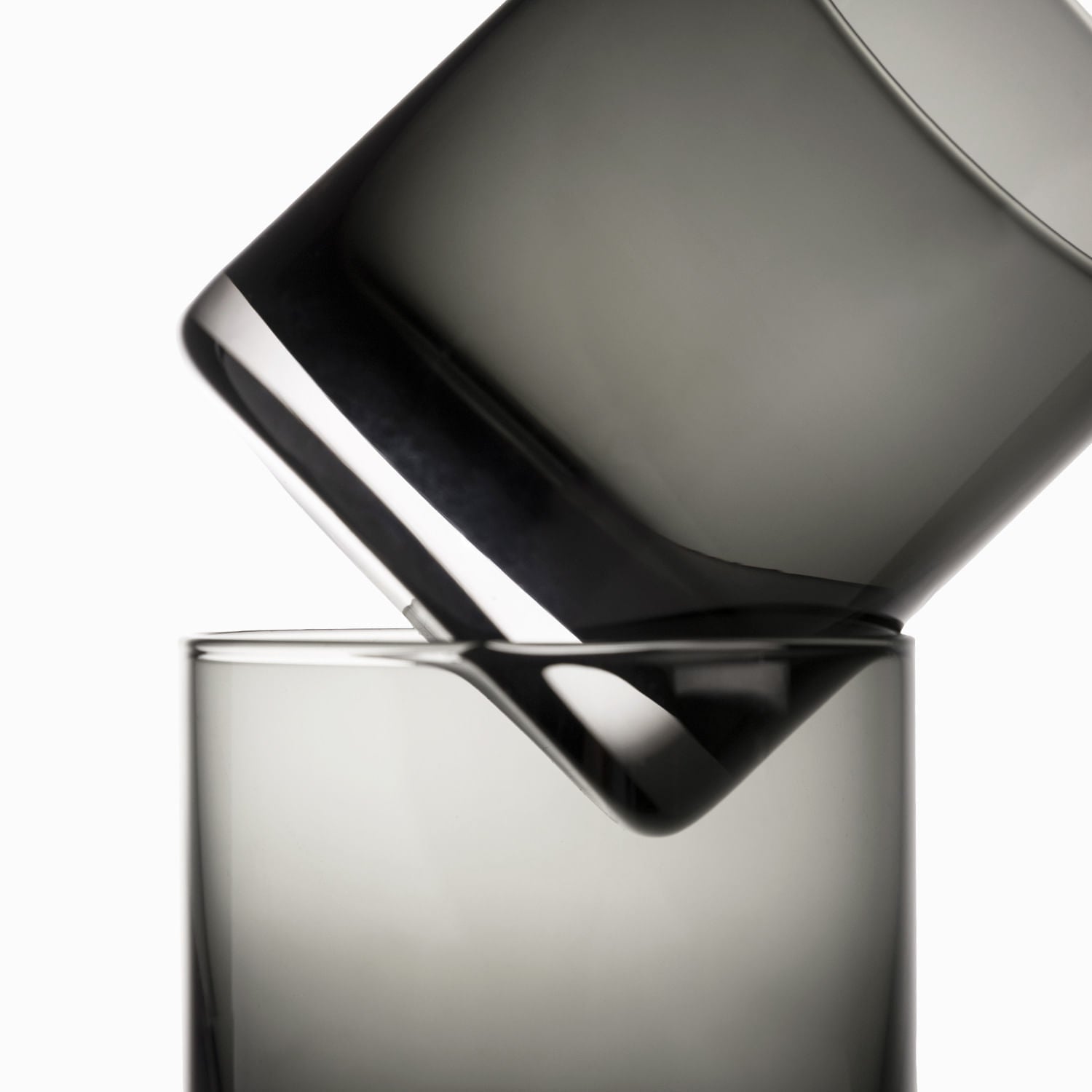 Vaso corto gris set x 2 - Ambiente Gourmet México