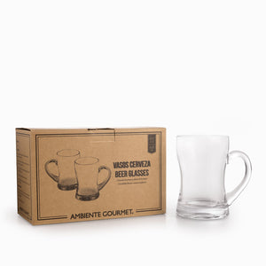 Vaso de cerveza 620ml setx2 - Ambiente Gourmet México