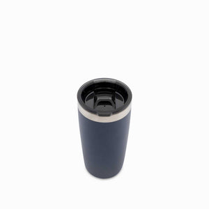 Vaso doble pared acero azul oscuro 320ml - Ambiente Gourmet México