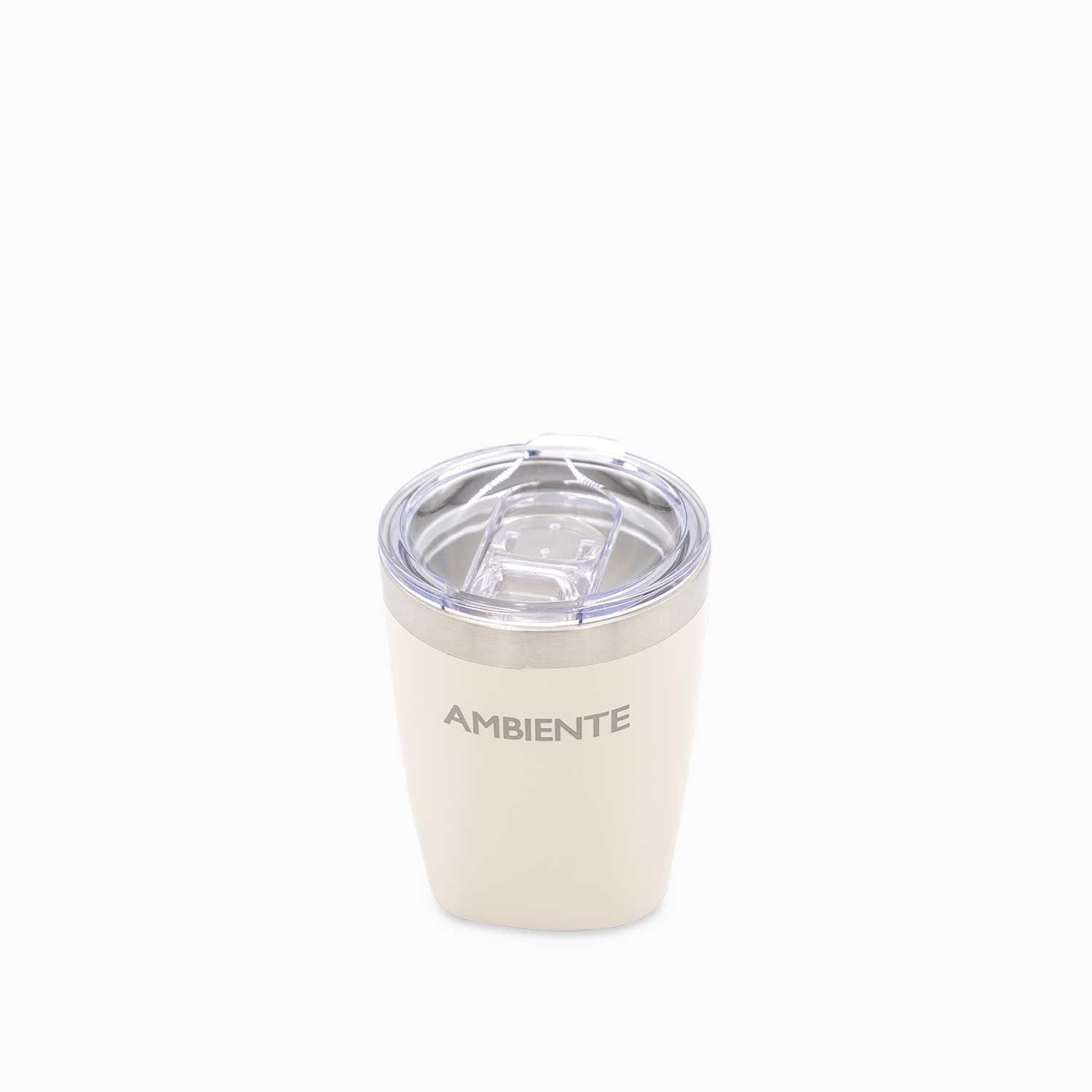 Vaso doble pared beige 300ml - Ambiente Gourmet México