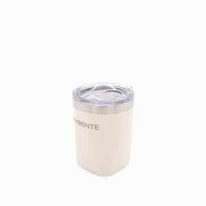 Vaso doble pared beige 300ml - Ambiente Gourmet México
