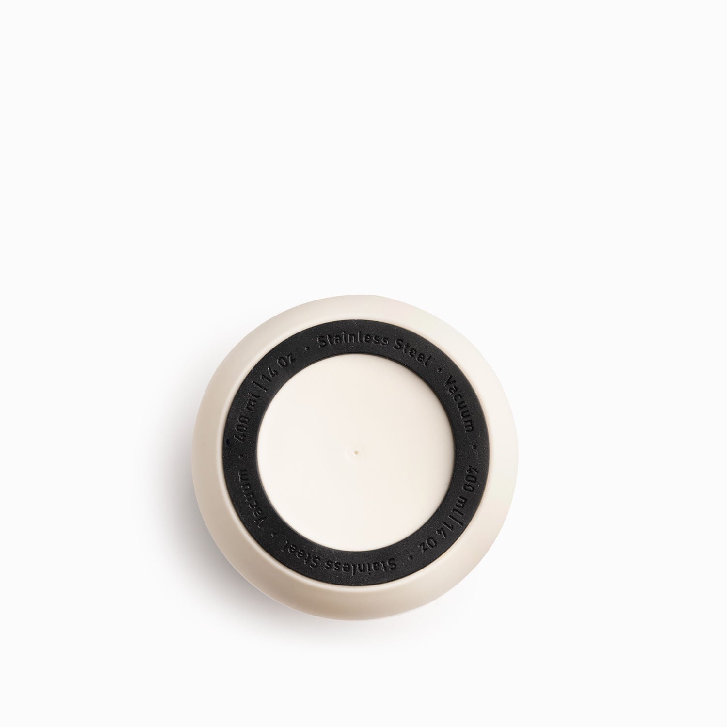 Vaso doble pared beige 400ml - Ambiente Gourmet México