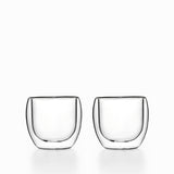 Vaso doble pared curvo 100ml setx2