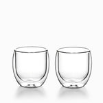 Vaso doble pared curvo 250ml setx2