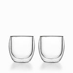 Vaso doble pared curvo 250ml setx2