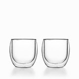 Vaso doble pared curvo 250ml setx2