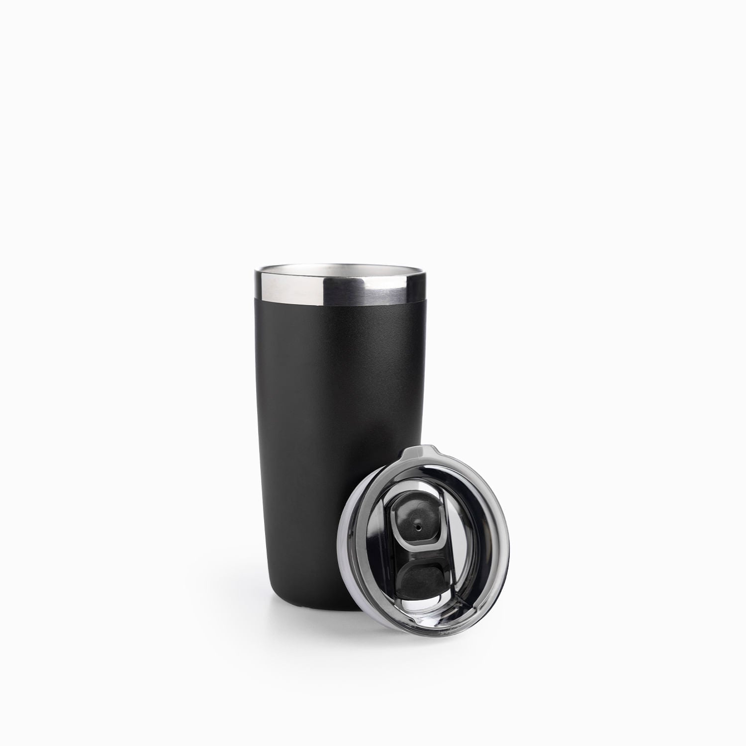 Vaso Doble Pared En Acero Negro 320Ml - Ambiente Gourmet México
