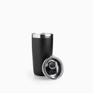 Vaso Doble Pared En Acero Negro 320Ml - Ambiente Gourmet México