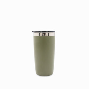 Vaso doble pared en acero taupe 320ml - Ambiente Gourmet México