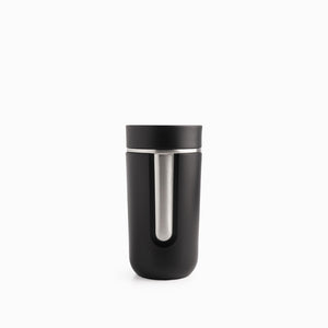 Vaso doble pared negro 400ml - Ambiente Gourmet México