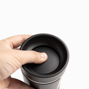 Vaso doble pared negro 400ml - Ambiente Gourmet México