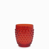 Vaso dot rojo