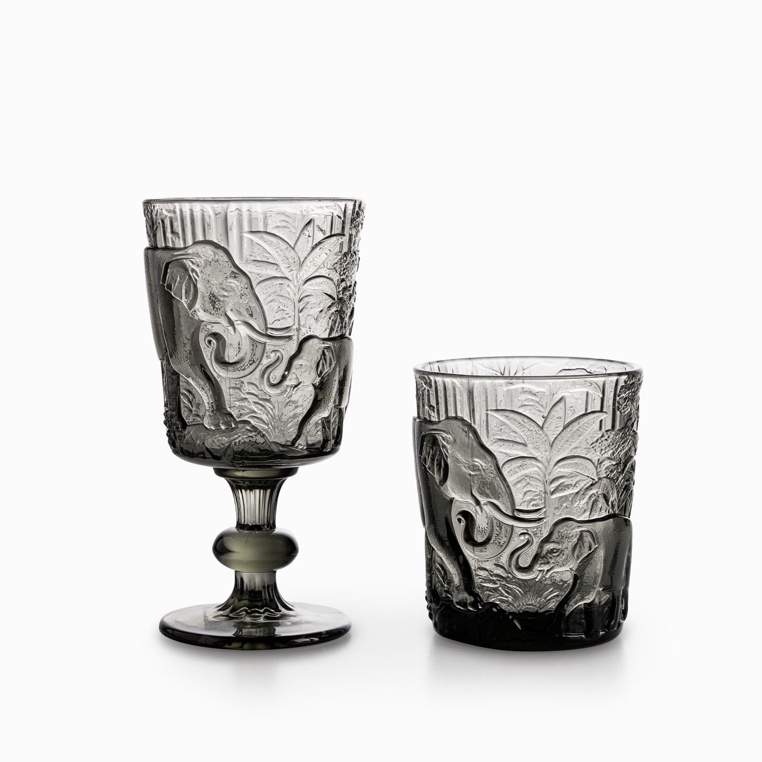Vaso Elefante Gris 330Ml Set X2 - Ambiente Gourmet México