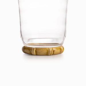Vaso en acrílico bambú 410ml - Ambiente Gourmet México
