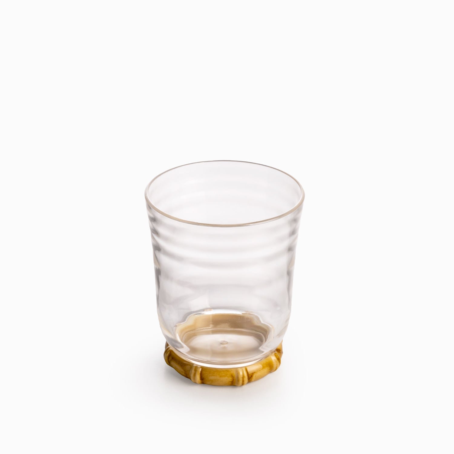 Vaso en acrílico bambú 410ml - Ambiente Gourmet México