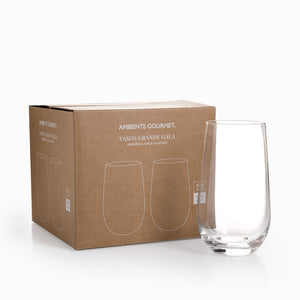 Vaso grande gala set x 4 - Ambiente Gourmet México
