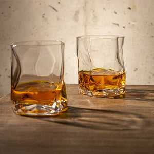 Vaso irregular para licor 310ml setx2 - Ambiente Gourmet México