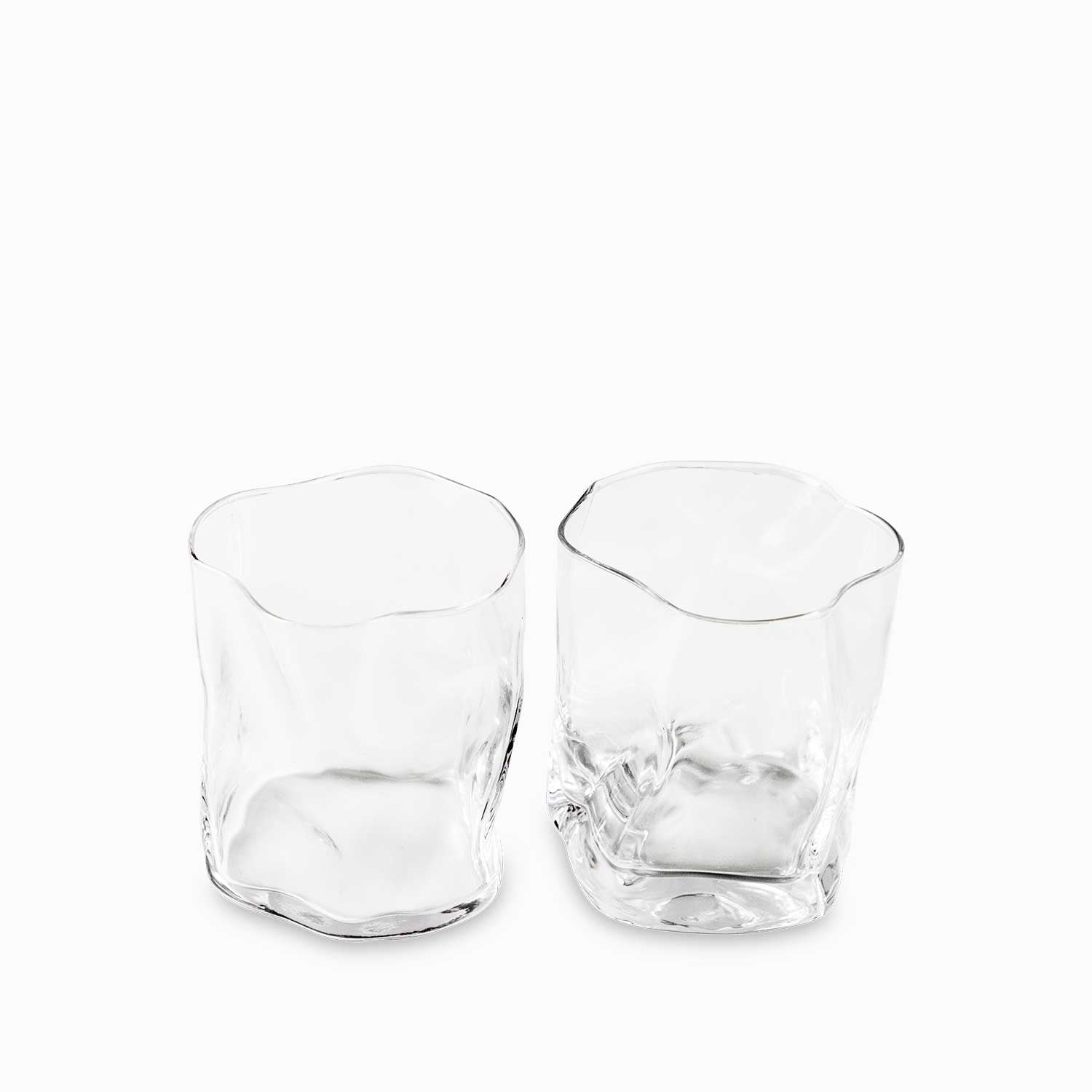Vaso irregular para licor 310ml setx2 - Ambiente Gourmet México