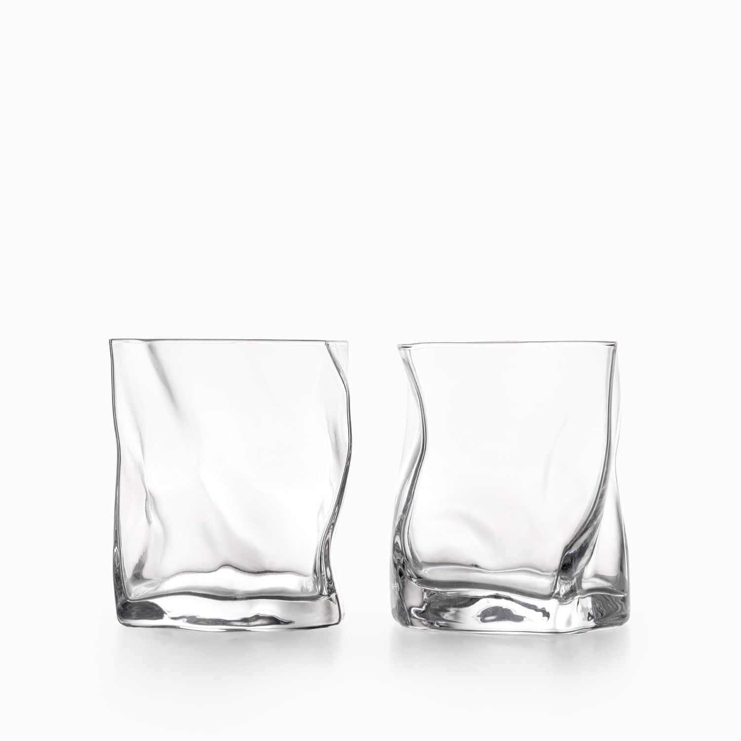 Vaso irregular para licor 310ml setx2 - Ambiente Gourmet México
