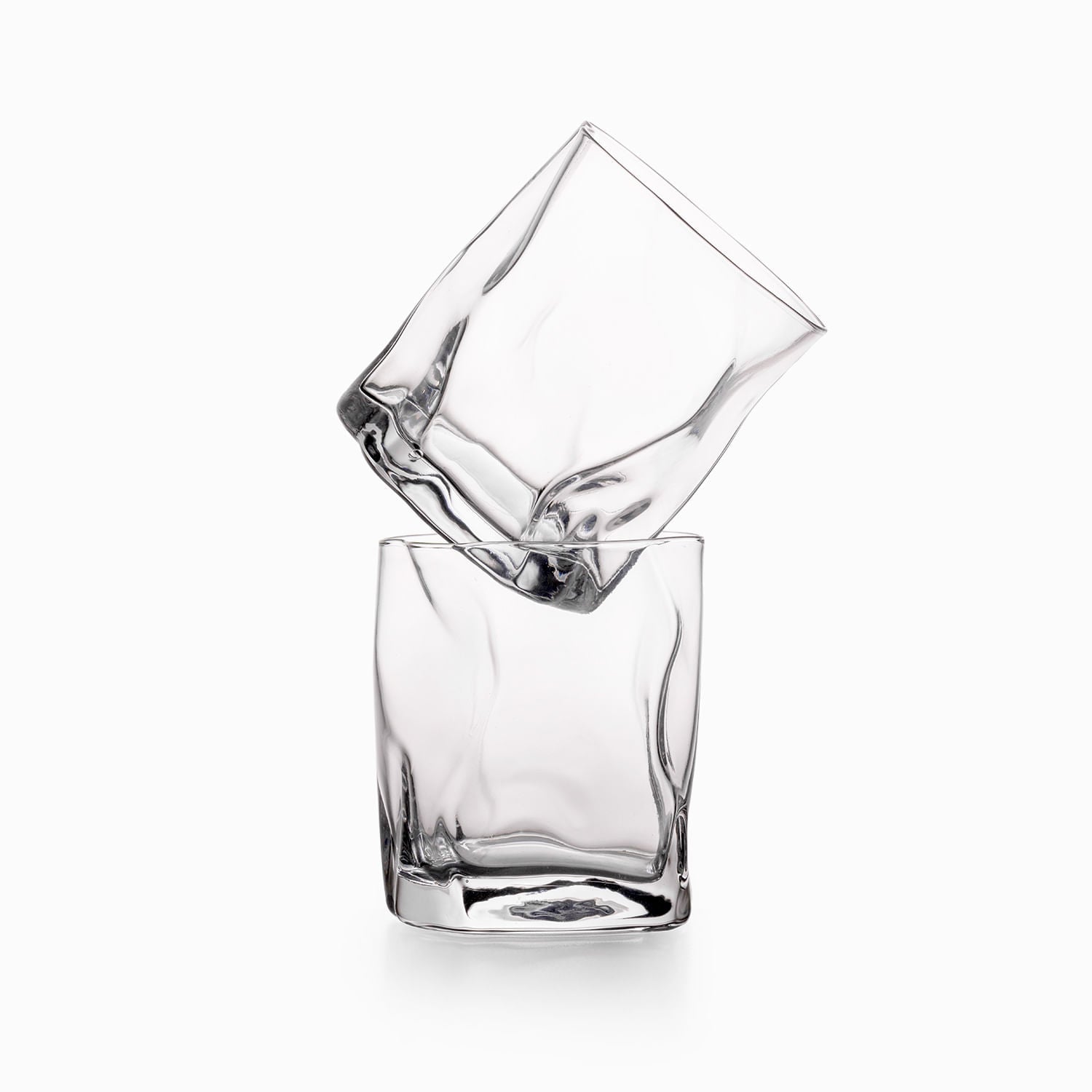 Vaso irregular para licor 310ml setx2 - Ambiente Gourmet México