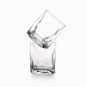 Vaso irregular para licor 310ml setx2 - Ambiente Gourmet México