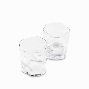 Vaso irregular para licor 310ml setx2 - Ambiente Gourmet México