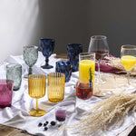 Vaso largo borneo azul 560 ml