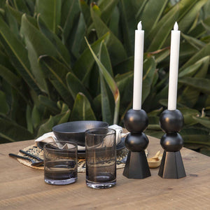 Vaso largo gris set x 2 - Ambiente Gourmet México