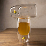 Vaso limón doble pared 350ml set x2 - Ambiente Gourmet México