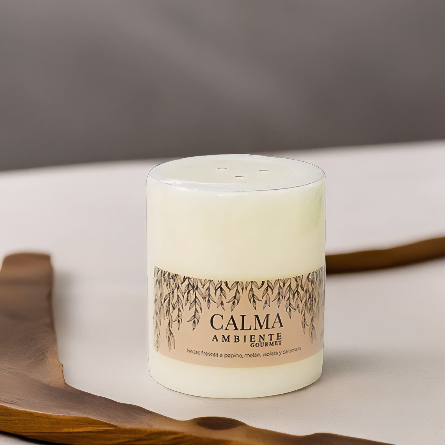 Vela Calma 7.5 x 7.5 cm - Ambiente Gourmet México